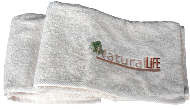 custom made organic-cotton-embroidered towels